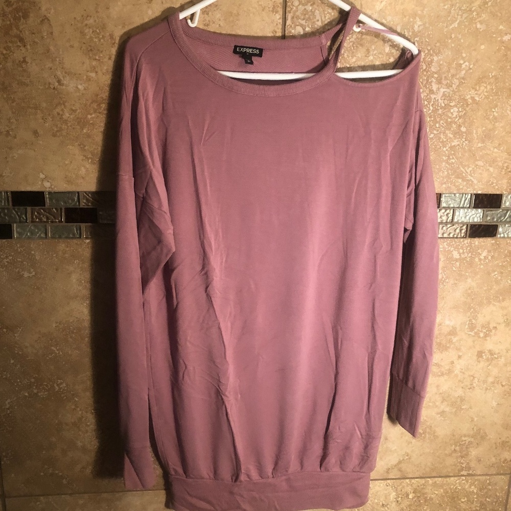 Dusty Rose Express Sweater